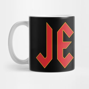 JE/US - Jesus Is A Rockstar Mug